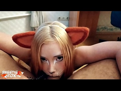 ❤️ Kitsune ağzına sik və cum udmaq ️❌ Porno bizdə ❌️❤